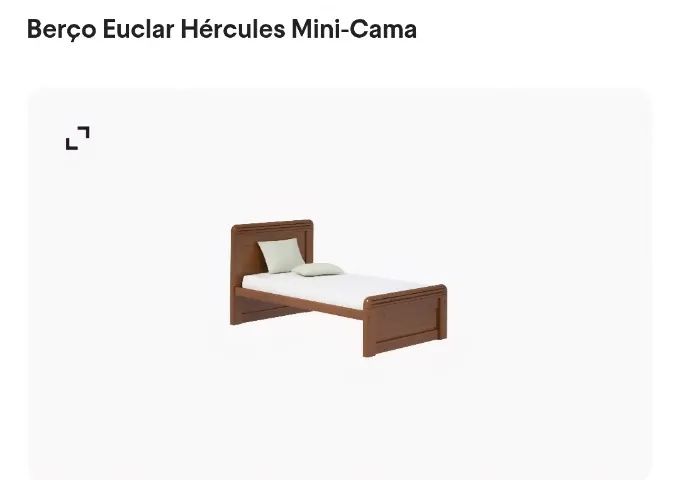 Berço Hércules em madeira maciça  - Foto 2