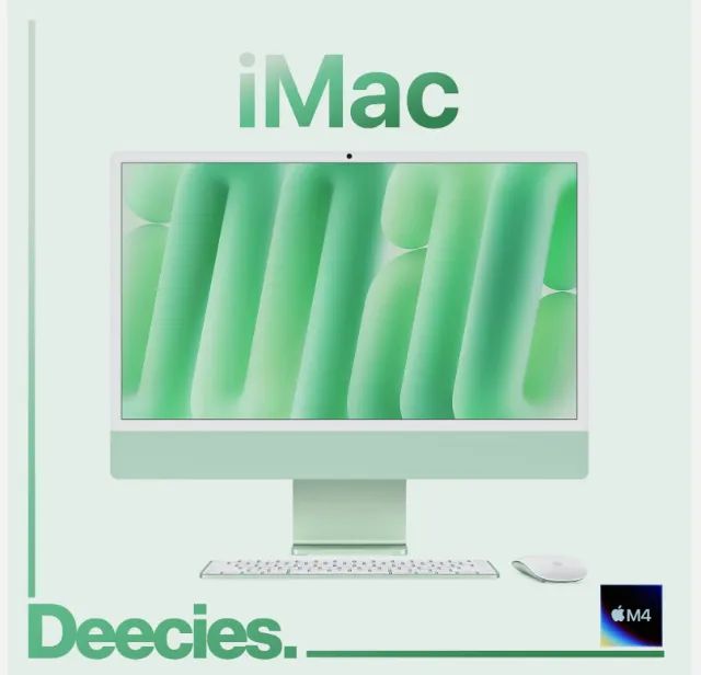 Apple M4 24 polegadas iMac 10 núcleos CPU 10 núcleos GPU 16GB Ram