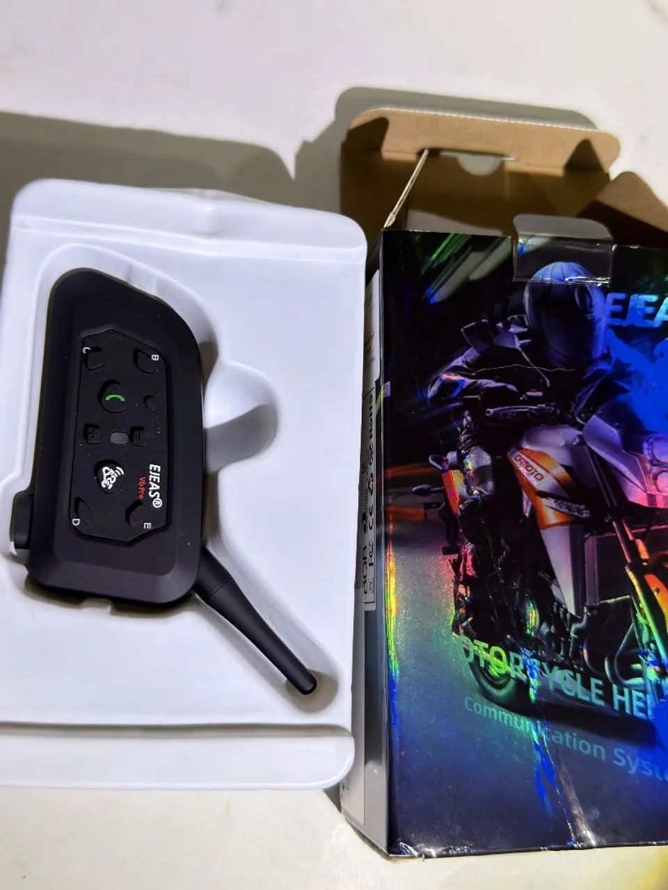 EJEAS V6 Pro - Intercomunicador Bluetooth para Capacete - Foto 2