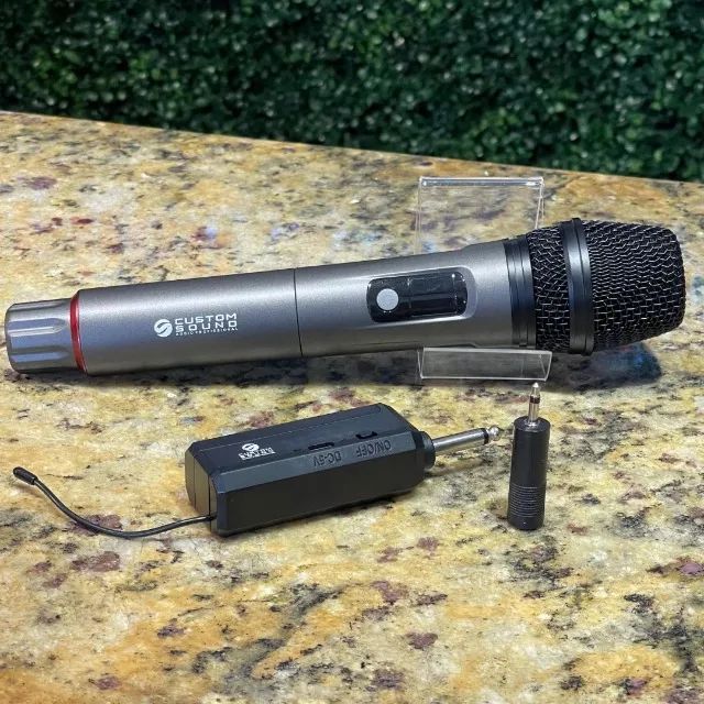 Microfone Sem Fio P10 USB-C Custom Sound CW70 - Foto 2
