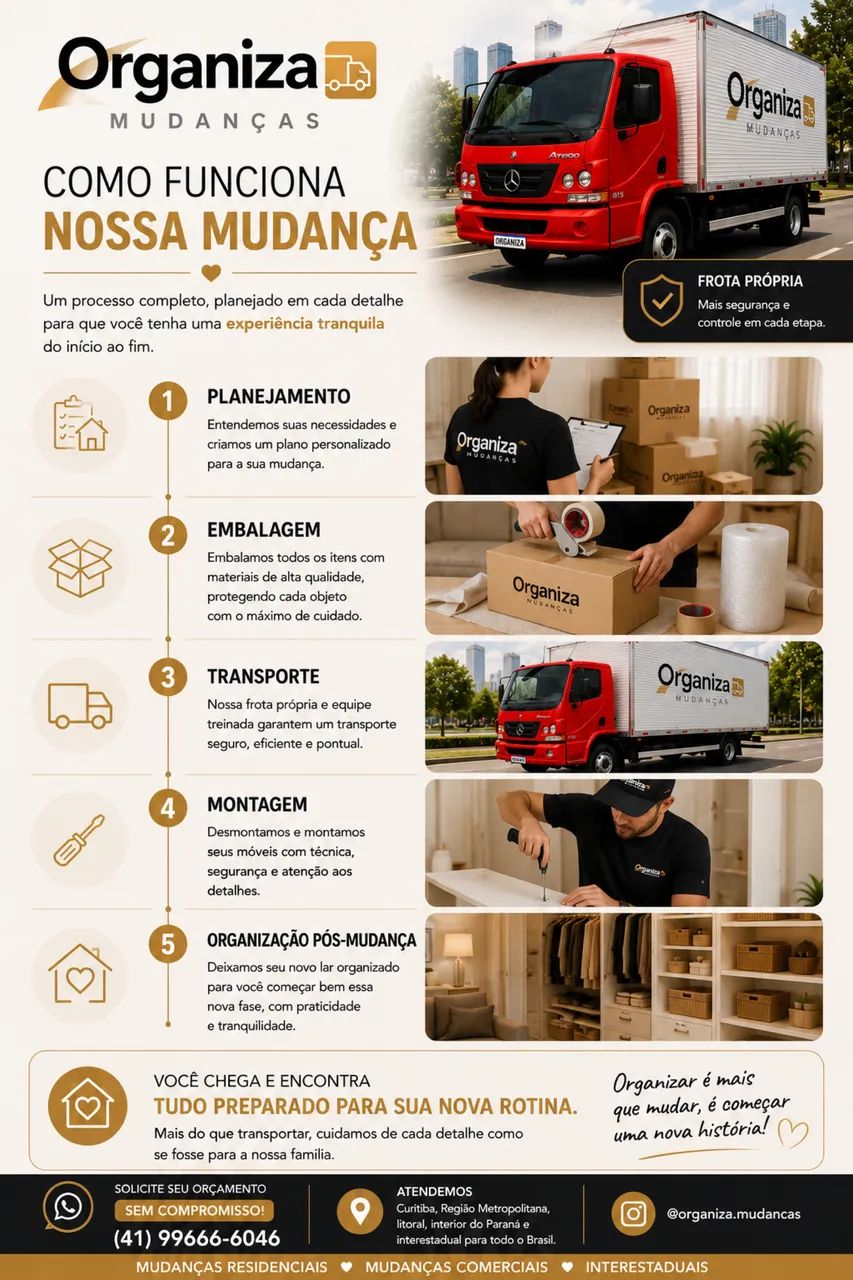 Mudança Residencial Curitiba e Região  - Foto 3