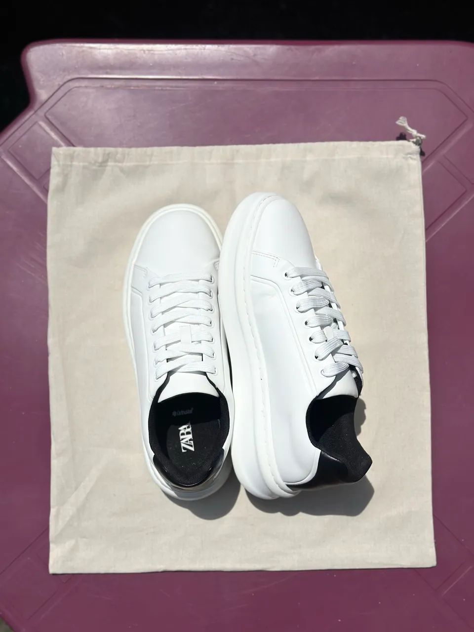 Tênis Branco da Zara
