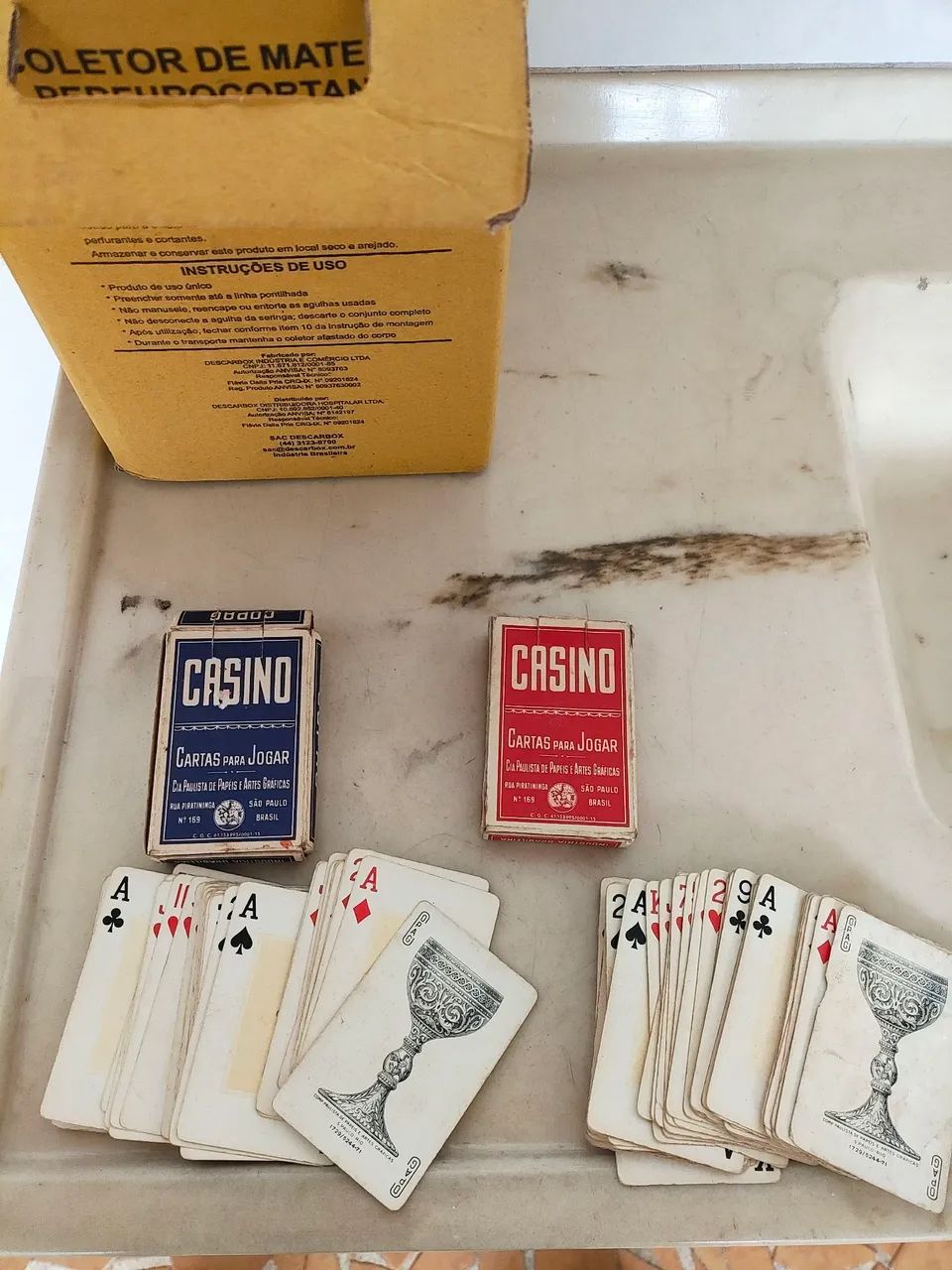 Jogo de cartas Casino Copag  - Foto 4