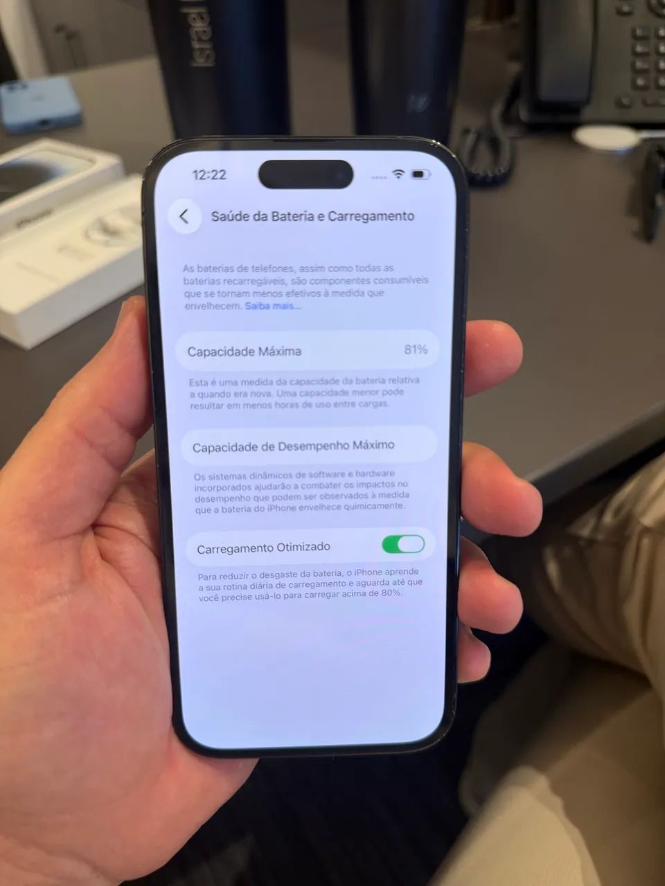 iPhone 14 Pro 512 GB Space Black - Caixa Original - Foto 4