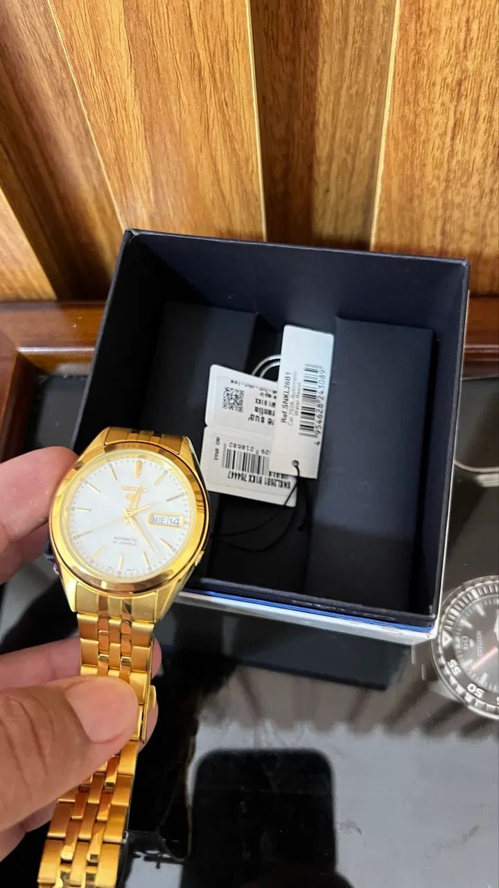 Vendo seiko 5 automático sem nenhuma marca de uso.  - Foto 3