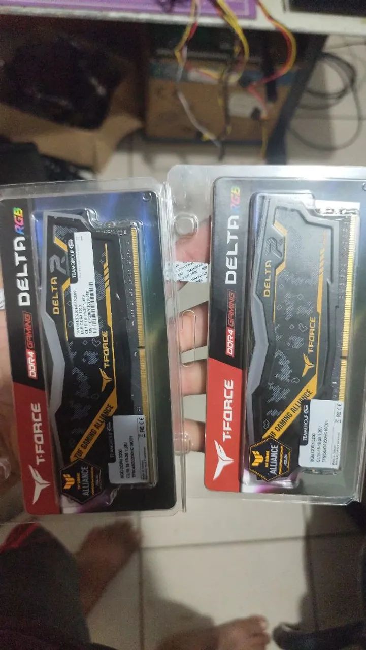 Memória ddr4 TFORCE 2×8=16 GB  - Foto 2