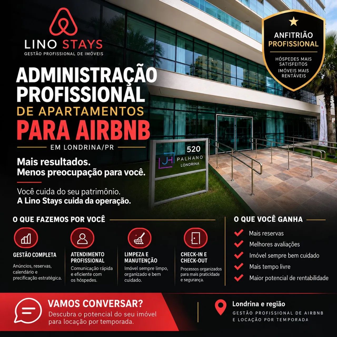Cuido do seu Airbnb | Gestão profissional 