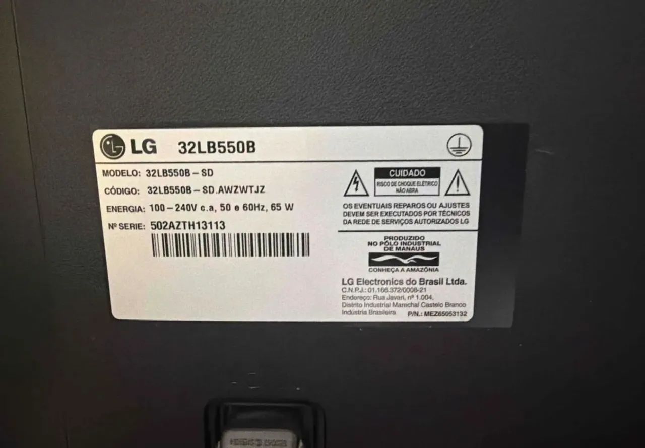 TV - LG 32 polegadas (NOVÍSSIMA) - Foto 3