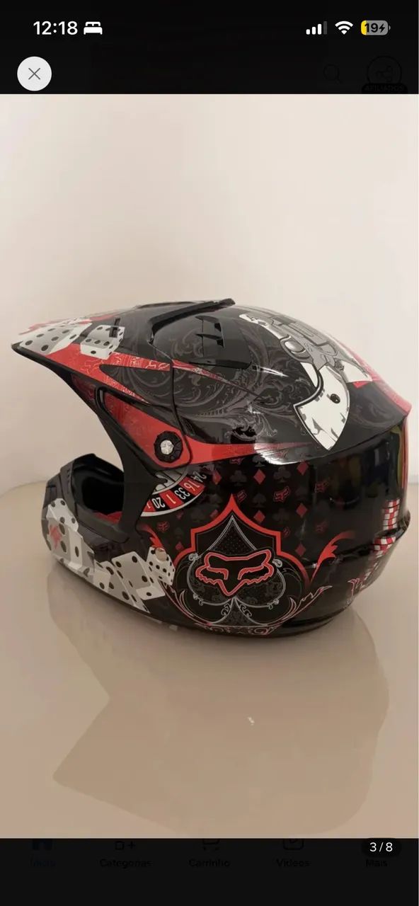 Capacete fox double down  - Foto 5
