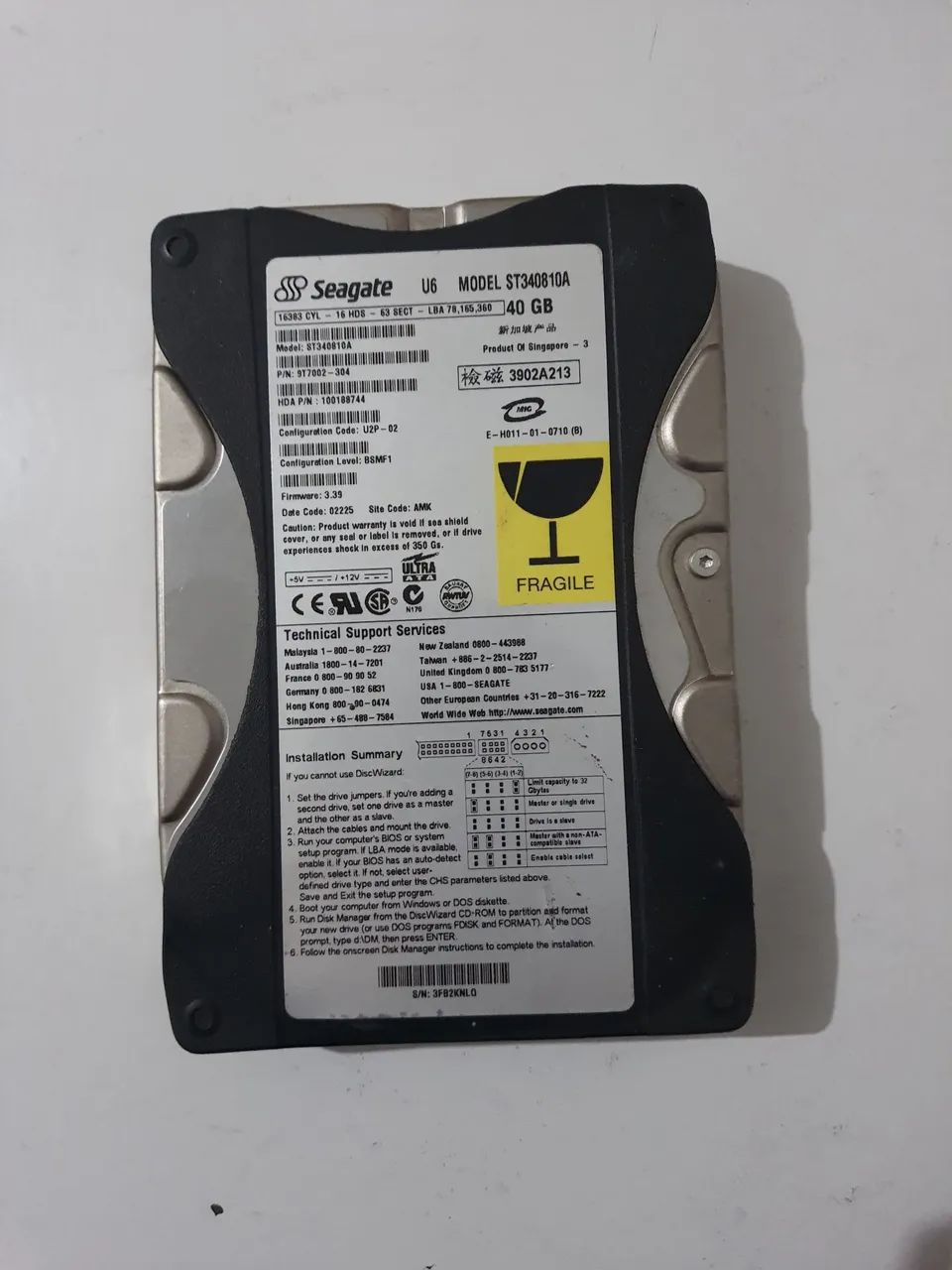 HD interno de computador 40gb - Foto 2