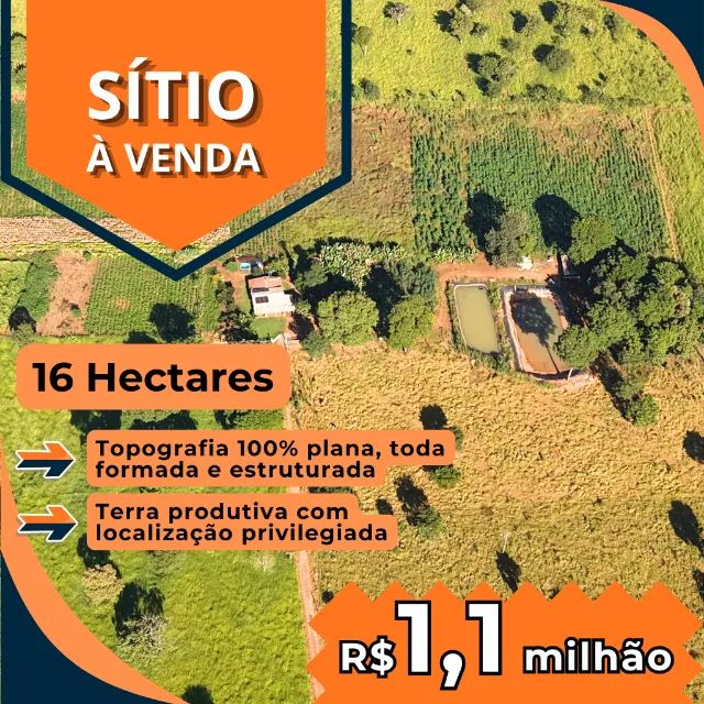 Sítio à venda em Unaí-Mg