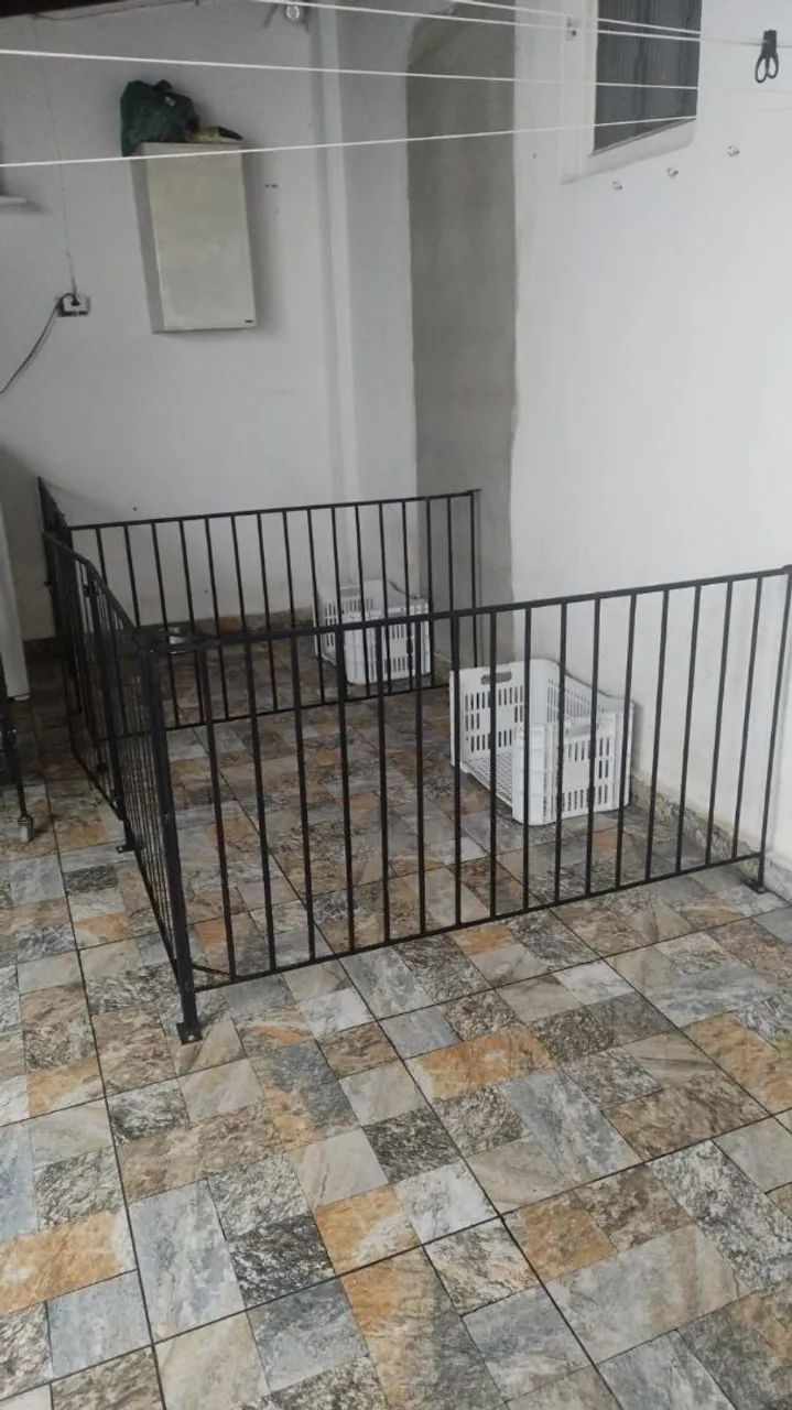 Canil com 2 baias - aço soldado