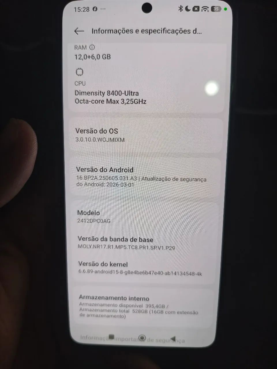 POCO X7 PRO 528GB/16GB - Foto 3