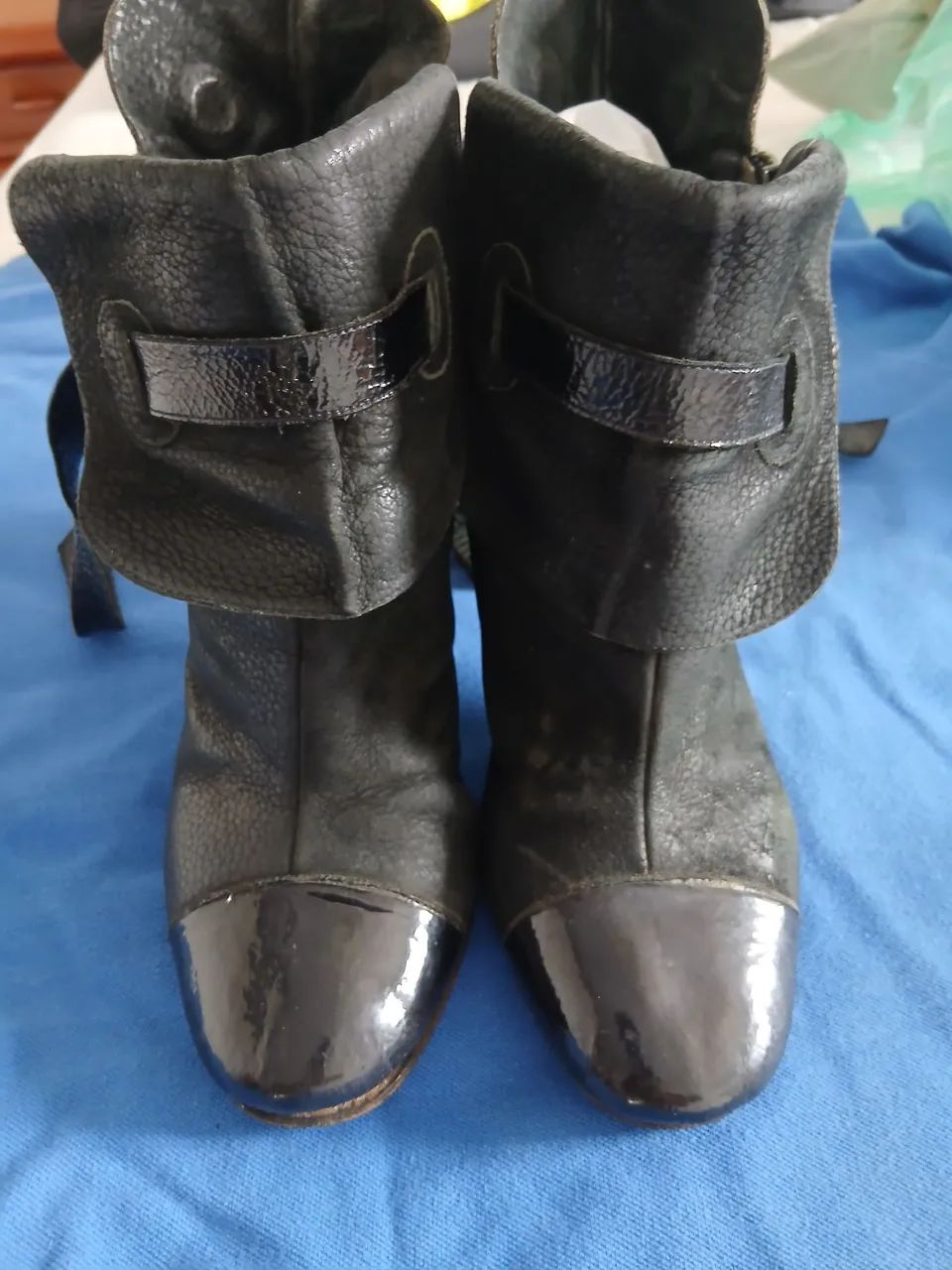 BOTA OSKLEN COURO LEGÍTIMO N38