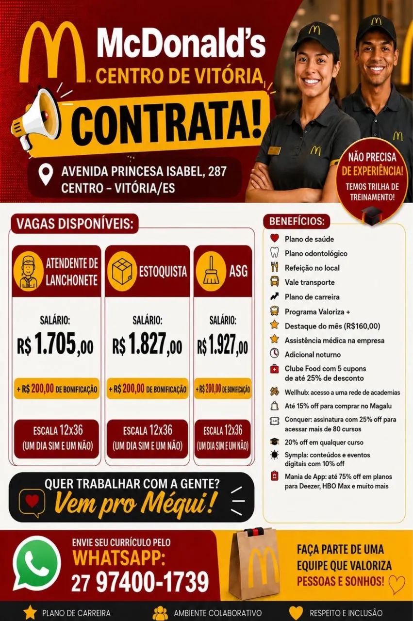 McDonald?s contrata