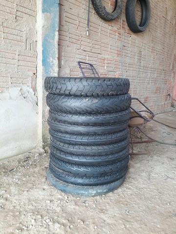 Vendo pneus de moto 35 reais montado - Foto 5