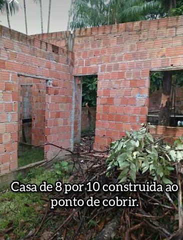 Casa com terreno ao ponto de cobrir - Foto 4