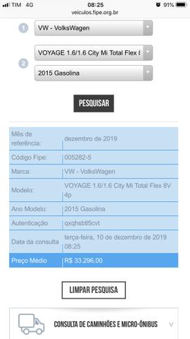 Voyage City 1.6 2015/2015 - Foto 7