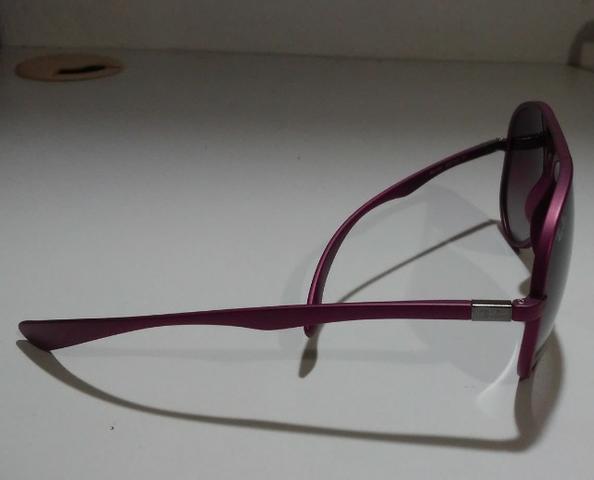 Óculos De Sol Importado Ray-Ban Aviator Liteforce RB4180 Roxo - Foto 3