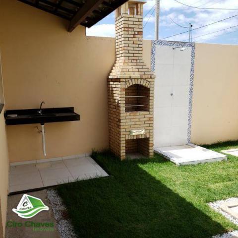 Casa com 2 dormitórios à venda, 80 m² por r$ 127.000 - jabuti - itaitinga/ce - Foto 2