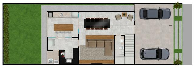 Sobrado em cond fechado 4 suites de alto padrão lazer completo ac financiamento - Foto 3