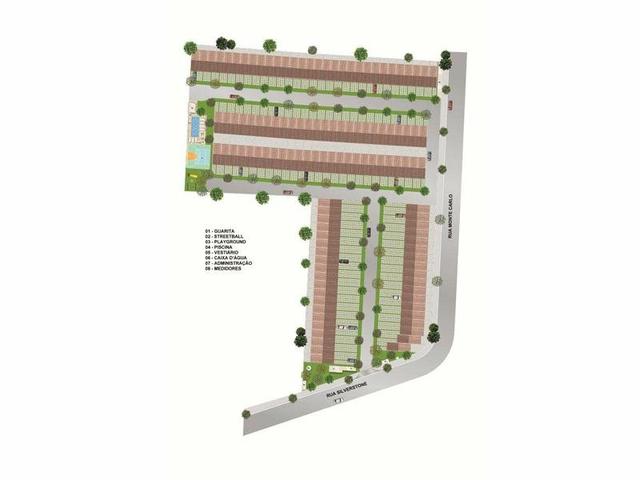 Casas prontas em Jandira 2 dormitórios com quintal Minha Casa Minha Vida - Foto 12