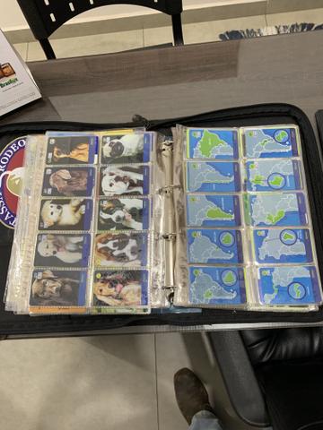 Coleção cartão telefônico