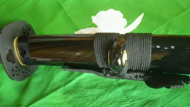 Espada Katana Ninjato Shinobigatana Oniyuri Forjada Aço 1070 - Foto 3