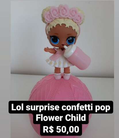 lol surprise confetti pop flower child