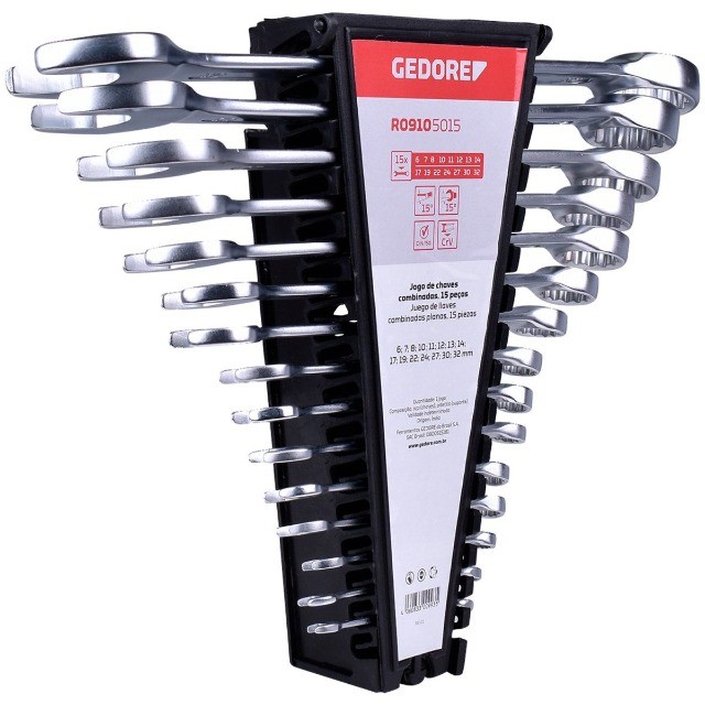 Jogo Chave Combinada 6 A 32MM 15 Peças Gedore Red - Foto 2