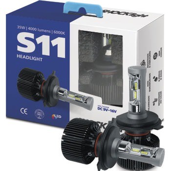 Lâmpada Ultraled Shocklight S11 - H1 H3 H4 H7 H8 H11 H16 H27 HB3 HB4