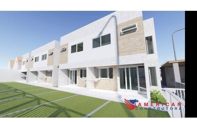 Casa de condomínio sobrado para venda tem 80 metros quadrados com 3 quartos em Janga - Pau