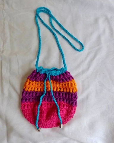 Mini bag crochê  - Foto 2