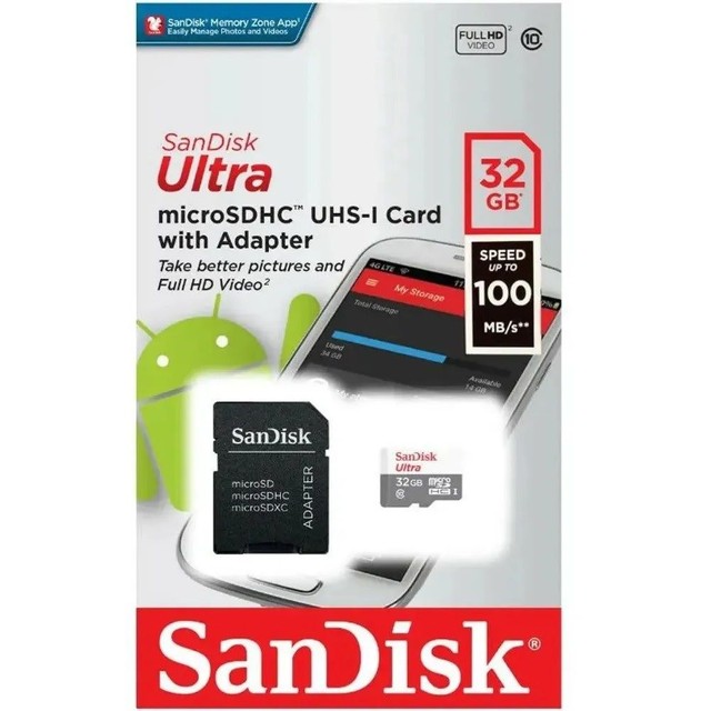 Cartão memória 32GB Sandisk - Foto 2