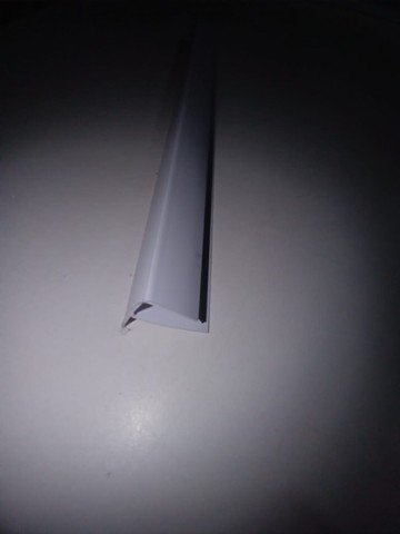 forro pvc frissado branco completo com instalação - Foto 6
