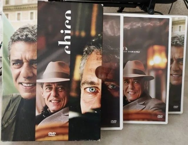 DVD Chico Buarque Vol. 1-Box C/3 DVDs-Com os encartes e em ótimo estado - Foto 3