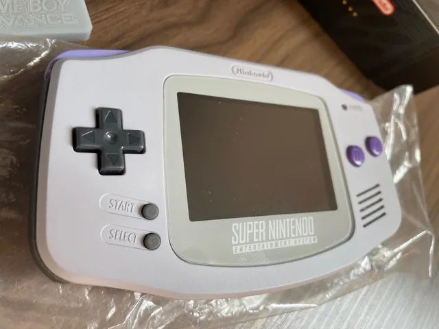 Game Boy Advance - Modelo raríssimo SNES da Rosecoloredgaming