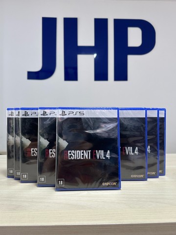 Jogo Resident Evil 4 Remake - PS5 - loja de games curitiba