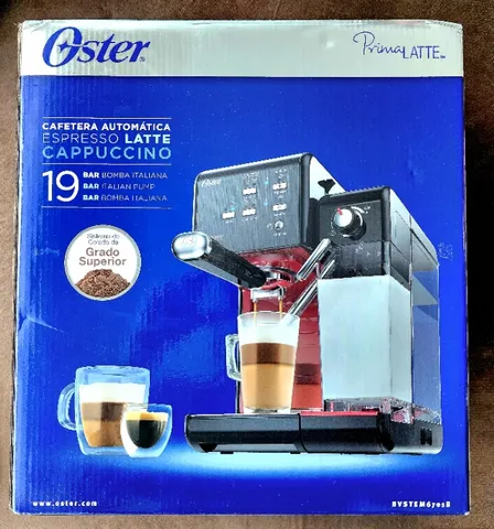 Oster BVSTEM6601S-033 Prima Latte 15-Bar Pump Espresso, Cappuccino