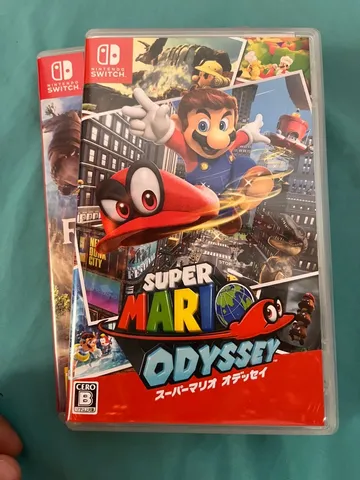 Jogo Super Mario Odyssey Nintendo Switch Físico Nacional - Jogos