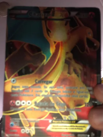 Carta de pokémon TCG - Original COPAG - Reshiram e Charizard-GX (20/214)  ULTRA RARA