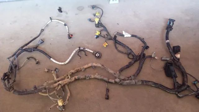 Chicote do motor 1.4 8v flex gm chevrolet onix prisma 2019 original 