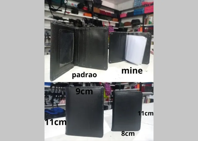 carteiras masculinas e femininas ,fabricaçao e personalizaçao em geral.