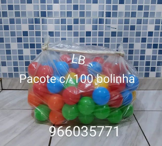 Bolinhas para piscina entre outros brinquedos infantis  novos  - Foto 3