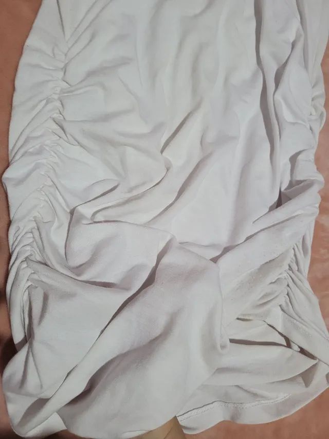 Vestido curto branco - Foto 2