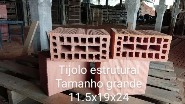Tijolo bloco e telhas direto de fabrica