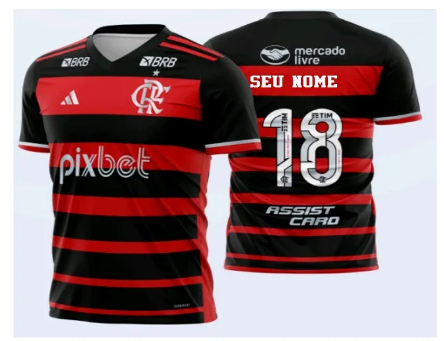 Camisa do Flamengo – ZICO – TITULO MUNDIAL – AUTOGRAFADA PELO ELENCO DE 81  – Play For a Cause