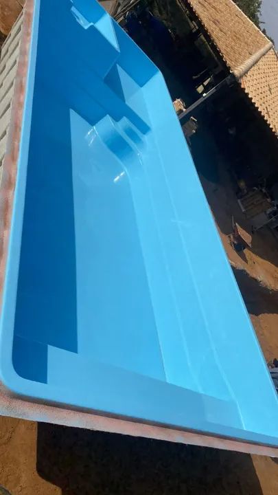 Piscina de fibra DIAMOND PRAIA SPA 9 - 9,00X4,00X1,40 COMPLETA - Foto 2