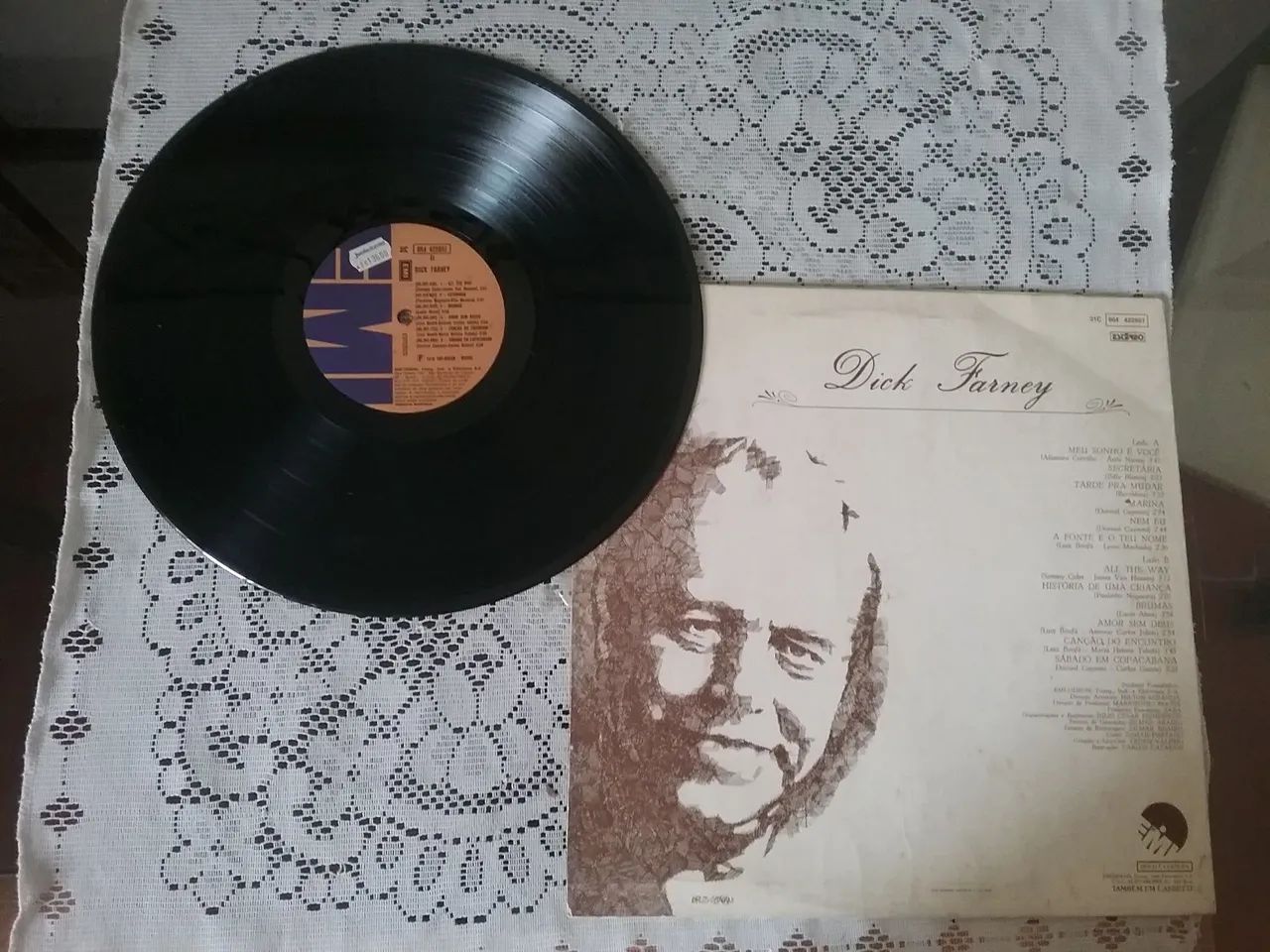 Disco de Vinil Dick Farney -  1978 - Foto 2