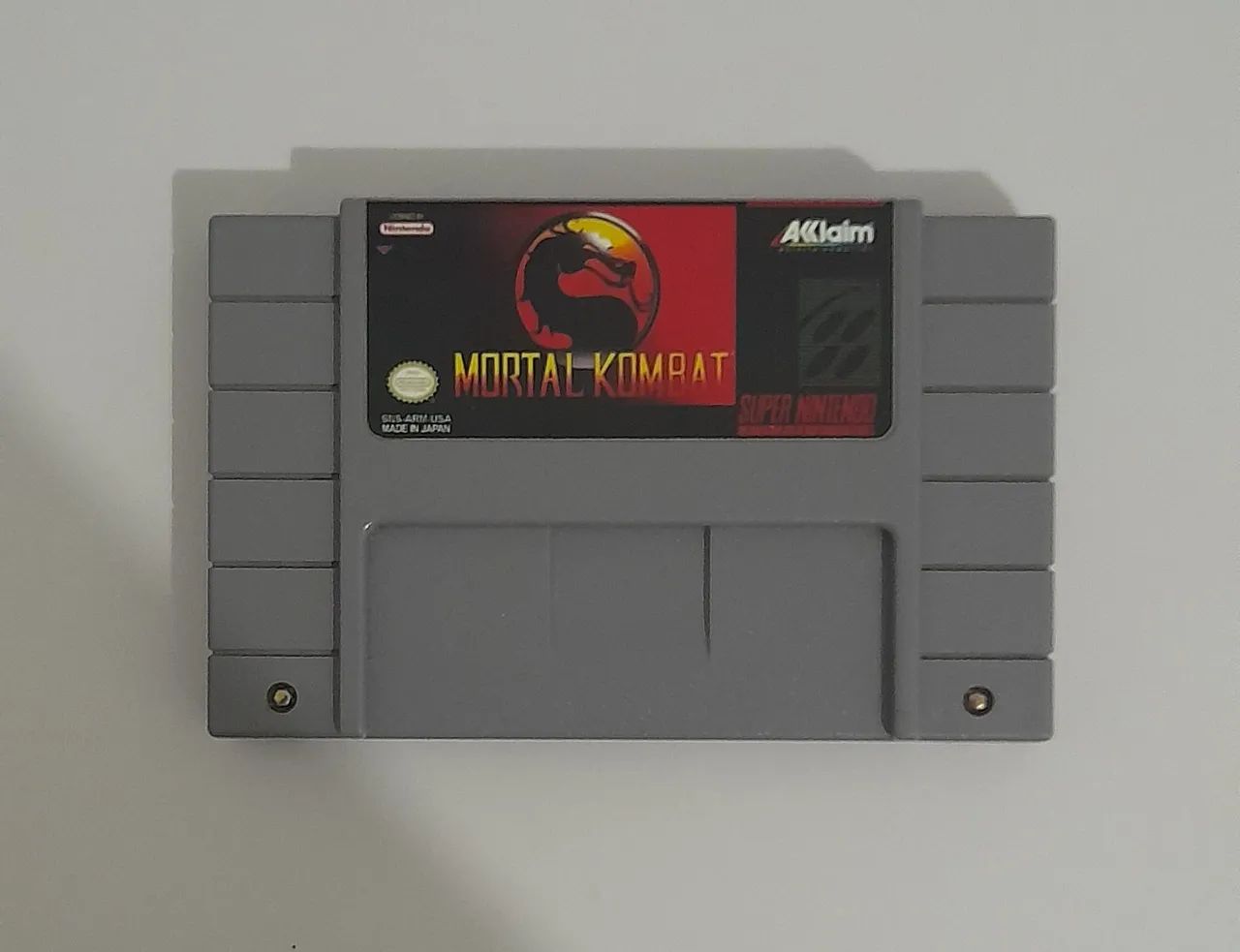 Cartucho Mortal kombat ORIGINAL 